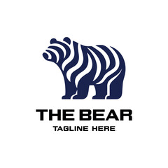 Logo The Bear Abstract Simple Luxury.
