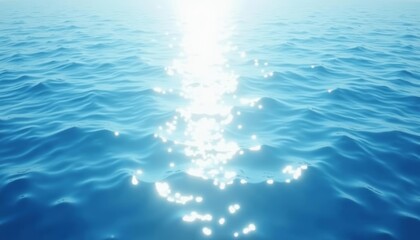 Obraz premium Reflection of Sunlight on Calm Waters