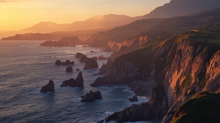 Beach Landscape with Blue Sky