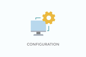Configuration Vector Icon Or Logo Illustration