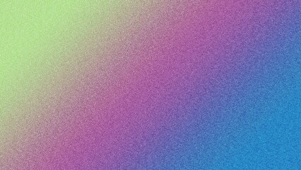 Green, Pink, and Blue Gradient Background with Subtle Noise Effect – Ideal for Social Media Content, Graphic Design, and Adding a Unique, Textured Look to Projects
