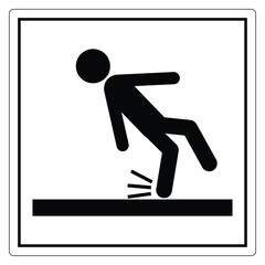 Slip Hazard Warning Sign for Safety Awareness