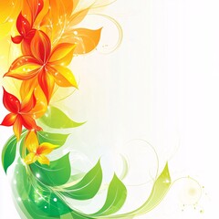 abstract floral background