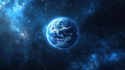 Obraz premium Earth From Space