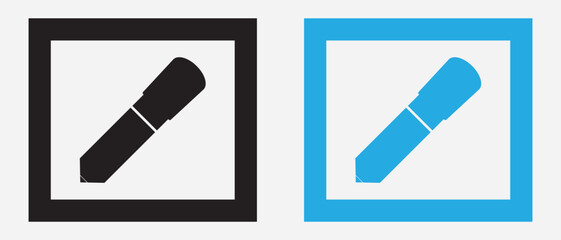 Edit icon, Edit text icon vector, edit Pen draw icon isolated on white background. vector illustration.