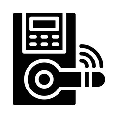 Unauthorized Access glyph icon