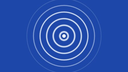 Abstract beautiful radio wave signal  icon background 4k illustration.