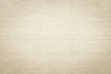 Fototapeta premium Symmetrical white paper background with beige canvas texture