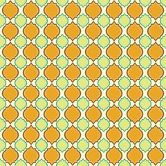 Elegant geometric pattern with layered shapes in brown ,cream color