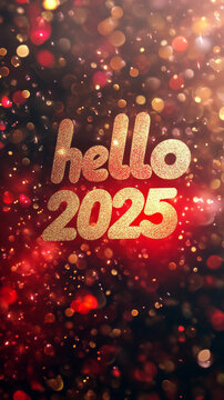 Happy new year 素朴な冬リース　Hello2025！ Happy new year 素朴な冬リース Hello2025！