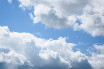 blue sky with clouds