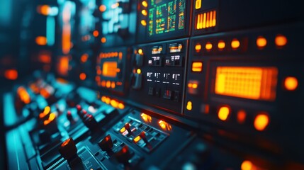 Futuristic Control Panel