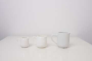milk pottery
