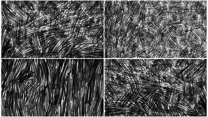 Artistic Scribble background: Dynamic hatching Pencil and Paint Textures on a transparent background