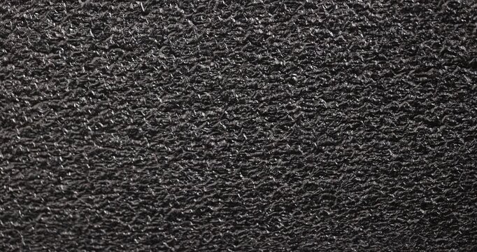 foam material for insulation of buildings and packaging of goods, soft black foam material for construction and storage