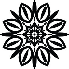 Mandala Coloring Book Circular Pattern in the Form of a Mandala Decorative Ornament in Ethnic Oriental Style.