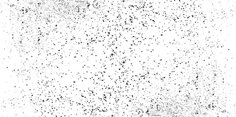 Distressed black texture. Dark grainy texture on white background. Black grainy texture isolated on white background.