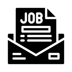 Job Offer glyph icon