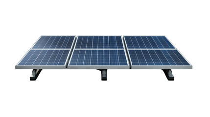 Solar Panels Capturing Sunlight. png