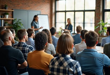Obraz premium University Students Preparing for the Future Through Classroom Learning and Skill Development in a Collaborative Academic Setting