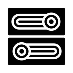 Toggle Switch glyph icon