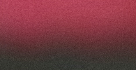 Red gradient on black, gradient rough abstract background, empty space, rough texture, grain noise, rough
