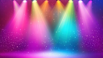 Colorful Stage Lights