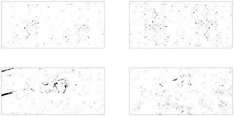 Grunge Urban Backgrounds set. Texture Vector. Dust Overlay Distress Grain, Simply Place illustration over any Object to Create grungy Effect .abstract, splattered , dirty, texture for yo