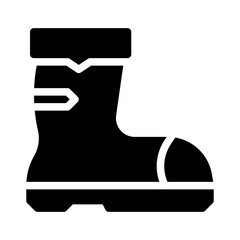 Safety Shoes glyph icon
