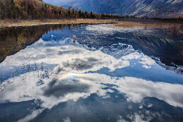 lake in the mountains