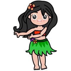 girl in a dress with a scarf