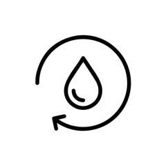 Oil icon symbol vector image Illustration
