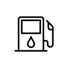 Oil icon symbol vector image Illustration
