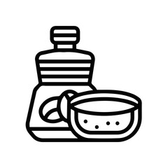 Oil icon symbol vector image Illustration
