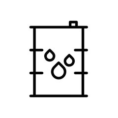 Oil icon symbol vector image Illustration
