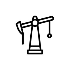 Oil icon symbol vector image Illustration
