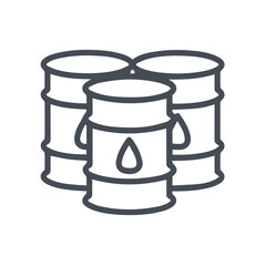 Oil icon symbol vector image Illustration
