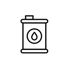 Oil icon symbol vector image Illustration
