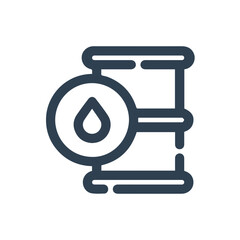 Oil icon symbol vector image Illustration
