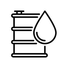 Oil icon symbol vector image Illustration
