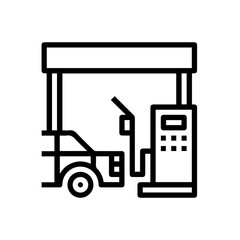 Oil icon symbol vector image Illustration
