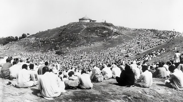 Gathering at the Hills of Safa and Marwah