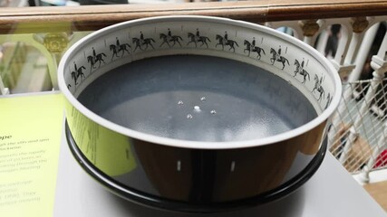 Zoetrope at National Museum of Scotland