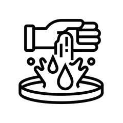 Oil icon symbol vector image Illustration
