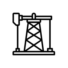 Oil icon symbol vector image Illustration
