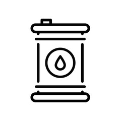 Oil icon symbol vector image Illustration
