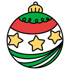 Christmas ball ornament