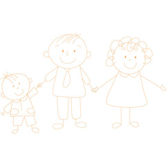 Children Draw Doodle