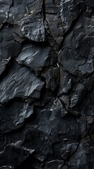 Dark coal texture background