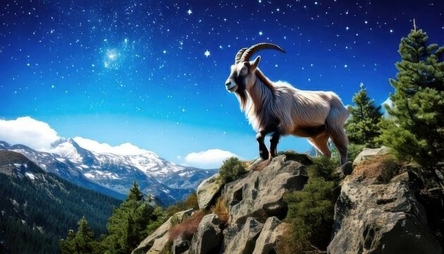 capricorn zodiac sign representation